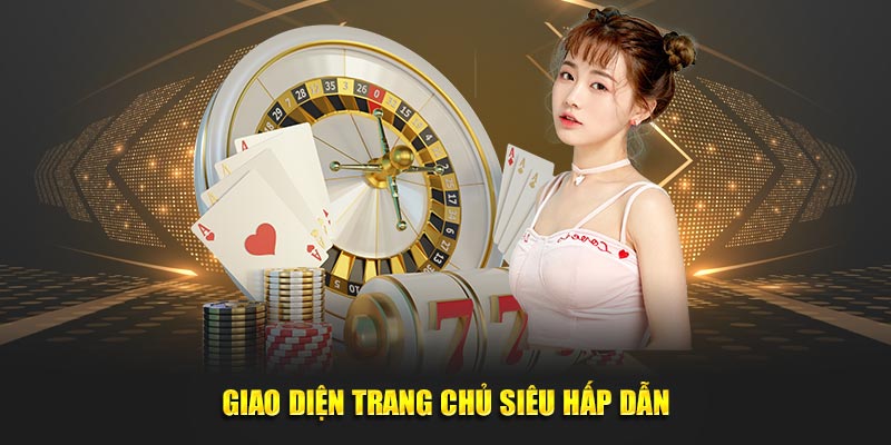 Giao diện trang chủ siêu hấp dẫn